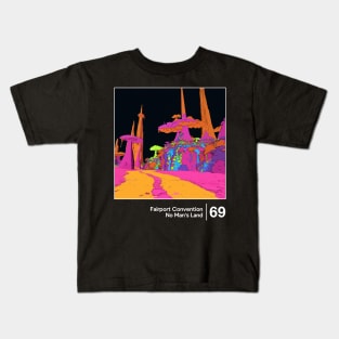 No Man's Land - Minimal Style Graphic Artwork Kids T-Shirt